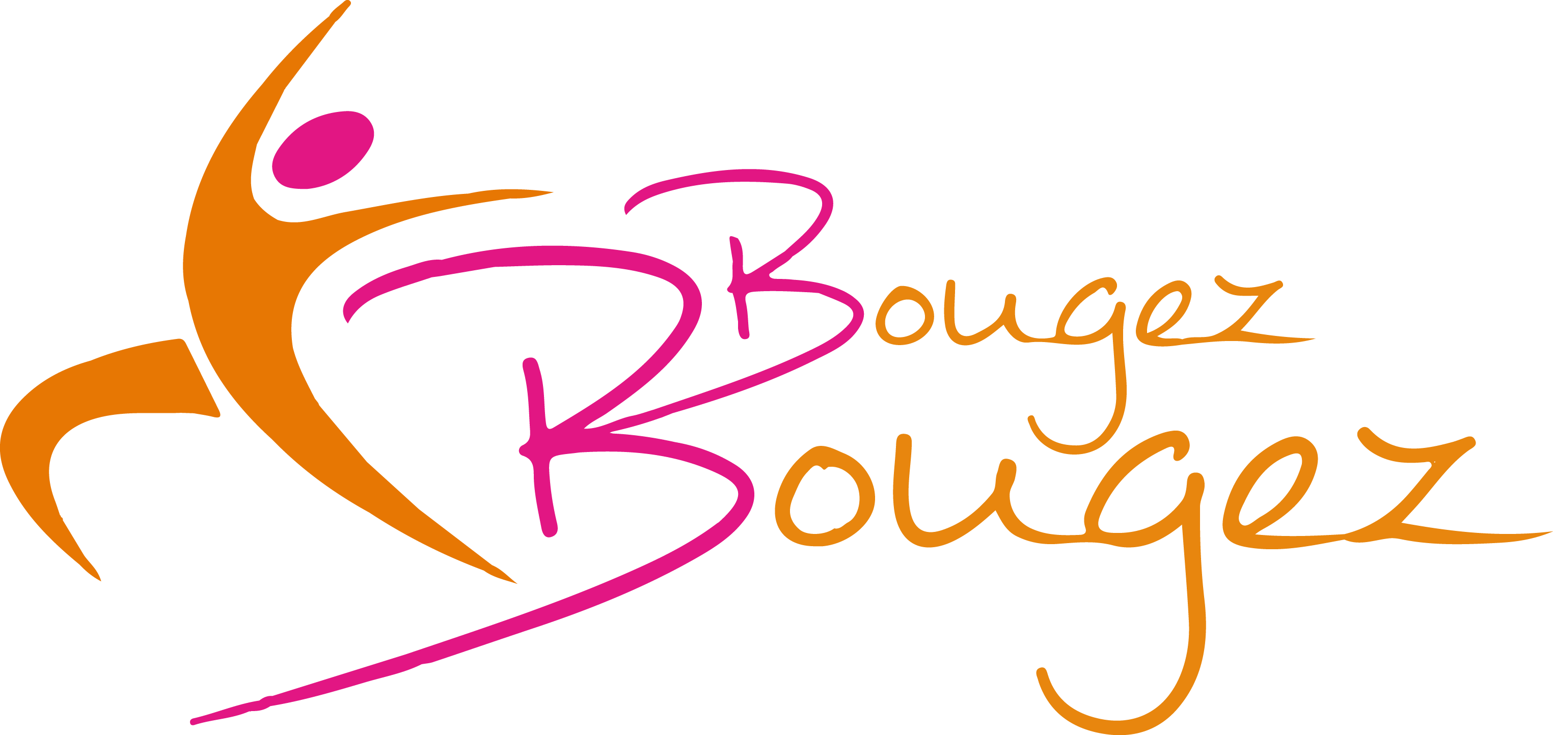 Logo de salle de sport Bougez Bougez
